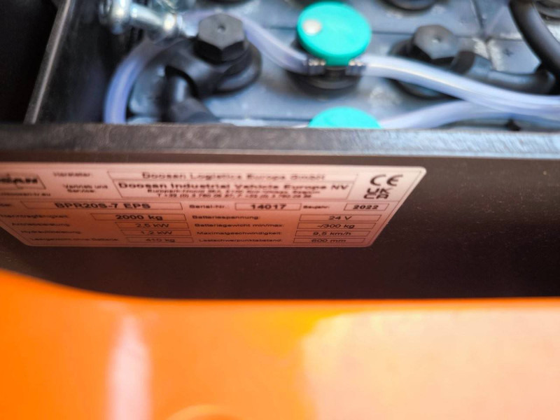 Doosan BPR208-7 EPS - Παλετοφόρο: φωτογραφία 4 Doosan BPR208-7 EPS - Παλετοφόρο: φωτογραφία 4