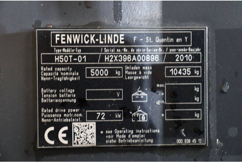 Υγραεριοκίνητο περονοφόρο Fenwick H50: φωτογραφία 13