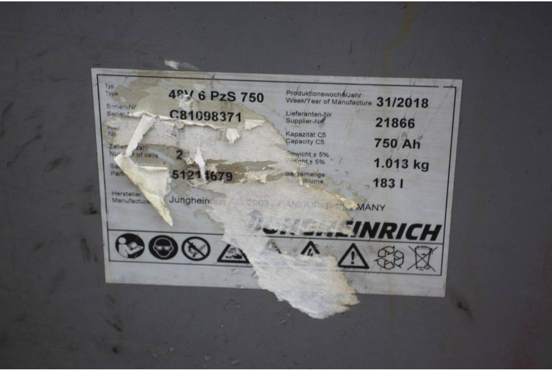 Ηλεκτροκίνητο περονοφόρο Jungheinrich EFG 316: φωτογραφία 20 Ηλεκτροκίνητο περονοφόρο Jungheinrich EFG 316: φωτογραφία 20