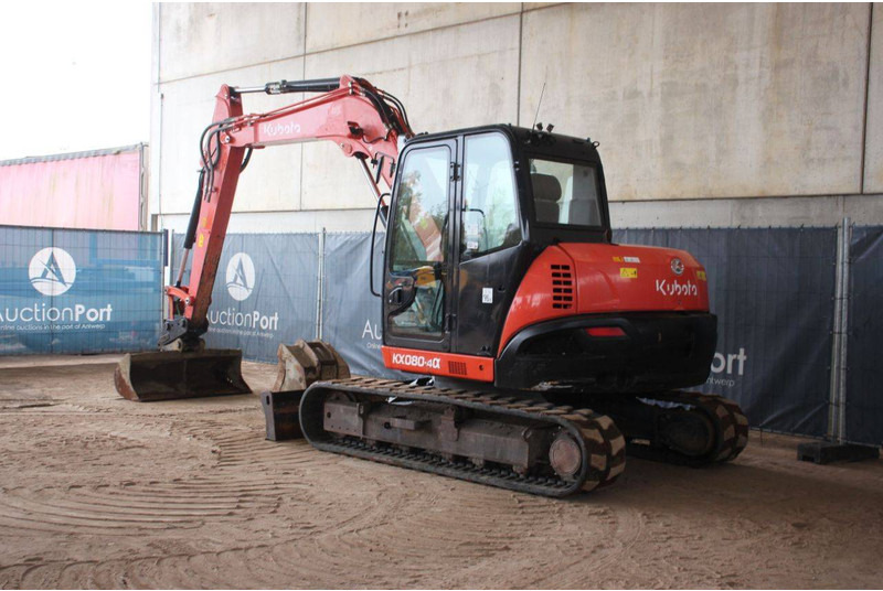Kubota KX080-4α - Ερπυστριοφόρος εκσκαφέας: φωτογραφία 3 Kubota KX080-4α - Ερπυστριοφόρος εκσκαφέας: φωτογραφία 3