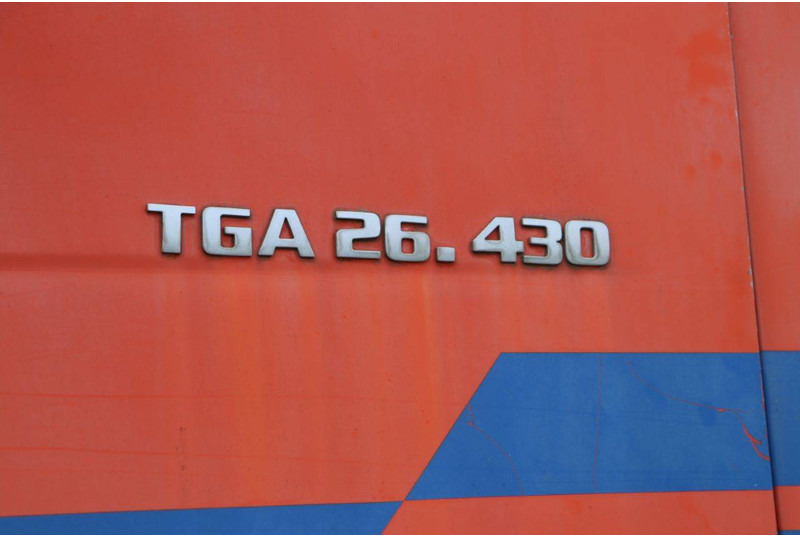 Φορτηγό με ανοιχτή καρότσα MAN TGA 26.430: φωτογραφία 9