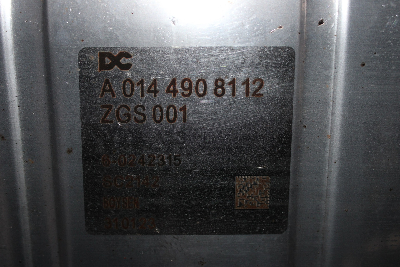 CATALIZATOR MERCEDES ACTROS MP5 A0144908112 - Καταλυτικός μετατροπέας για Φορτηγό: φωτογραφία 4 CATALIZATOR MERCEDES ACTROS MP5 A0144908112 - Καταλυτικός μετατροπέας για Φορτηγό: φωτογραφία 4