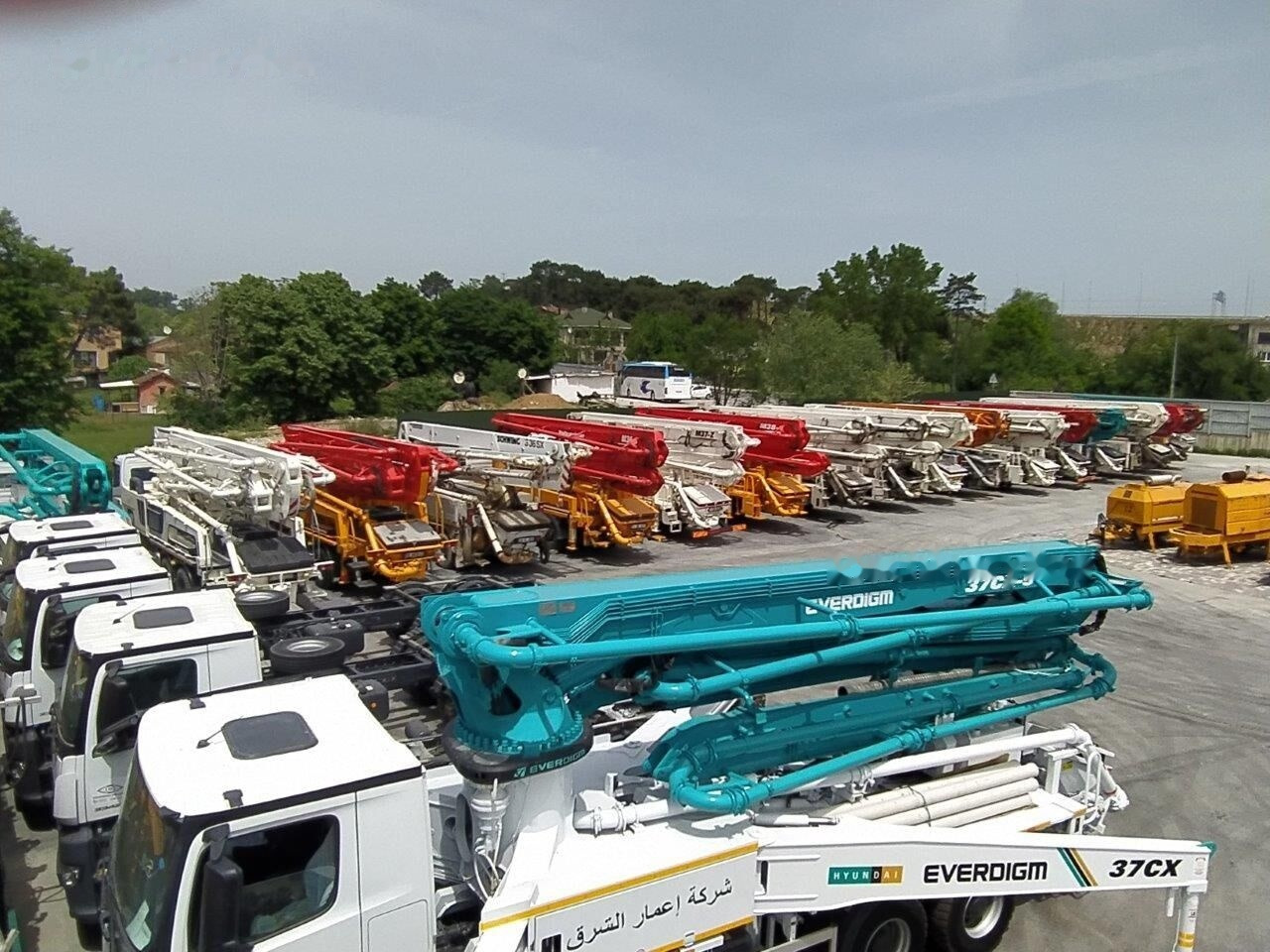 Mercedes-Benz New Everdigm ECP 42 CX 5 ECP 42 CX5 on chassis - Αντλία σκυροδέματος: φωτογραφία 4 Mercedes-Benz New Everdigm ECP 42 CX 5 ECP 42 CX5 on chassis - Αντλία σκυροδέματος: φωτογραφία 4