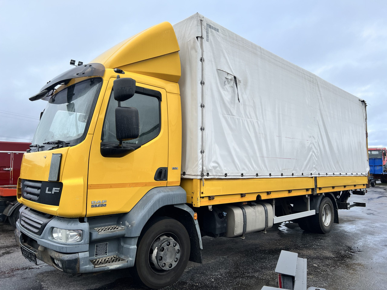 CAMION TAULINER DAF 55.250 - Φορτηγό μουσαμάς: φωτογραφία 2 CAMION TAULINER DAF 55.250 - Φορτηγό μουσαμάς: φωτογραφία 2