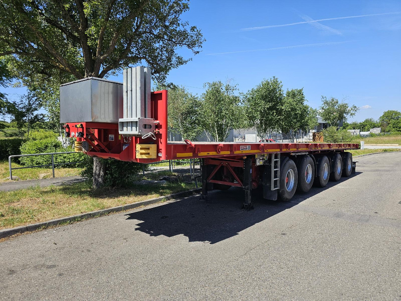 ES-GE Ballasttrailer 5-BAL-77-NA | neuwertig - Επικαθήμενο πλατφόρμα/ Καρότσα: φωτογραφία 1 ES-GE Ballasttrailer 5-BAL-77-NA | neuwertig - Επικαθήμενο πλατφόρμα/ Καρότσα: φωτογραφία 1