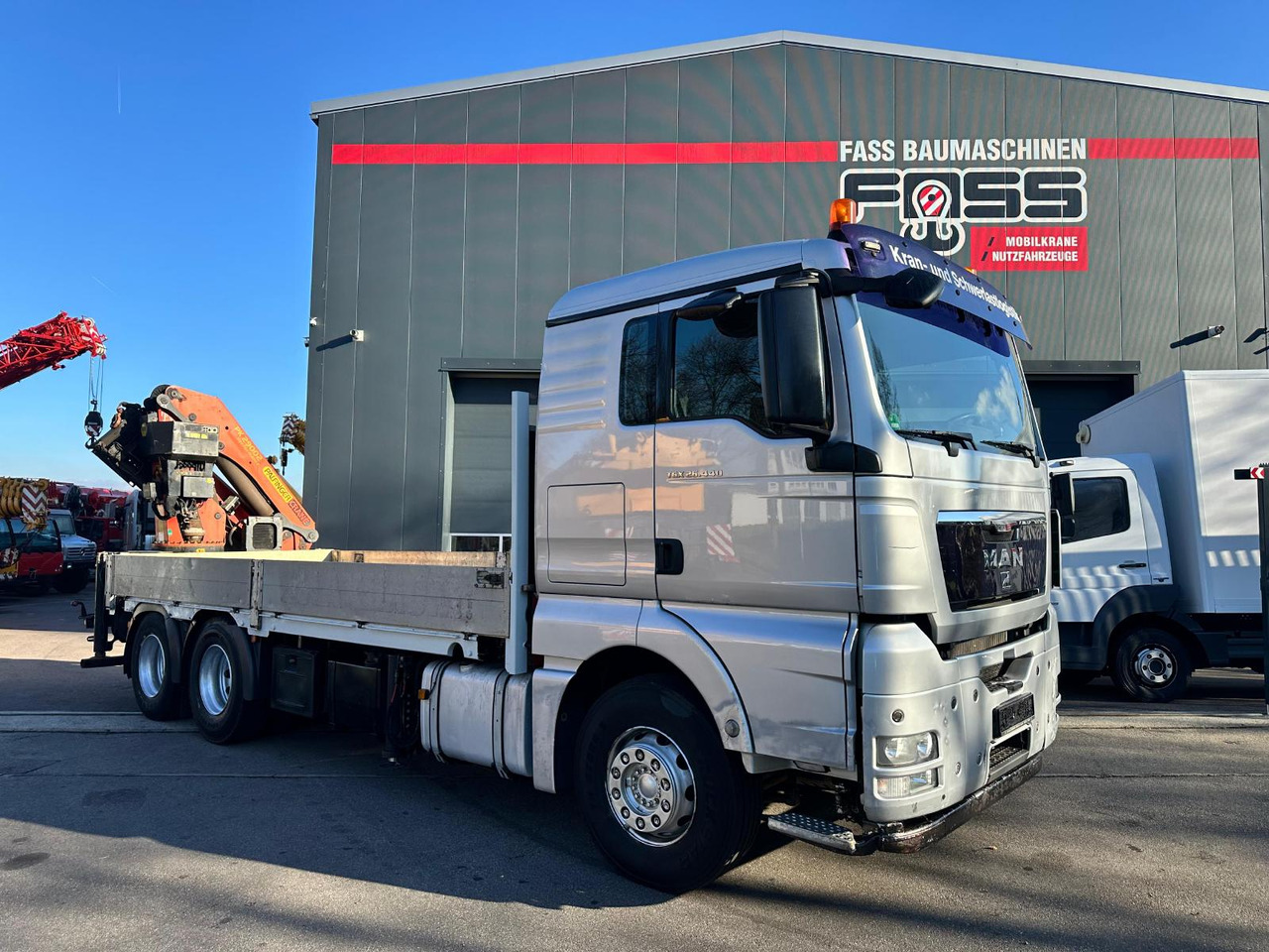 MAN TGX 26.440 6x4 | Palfinger PK 29.002 - Φορτηγό με ανοιχτή καρότσα, Φορτηγό με γερανό: φωτογραφία 1 MAN TGX 26.440 6x4 | Palfinger PK 29.002 - Φορτηγό με ανοιχτή καρότσα, Φορτηγό με γερανό: φωτογραφία 1