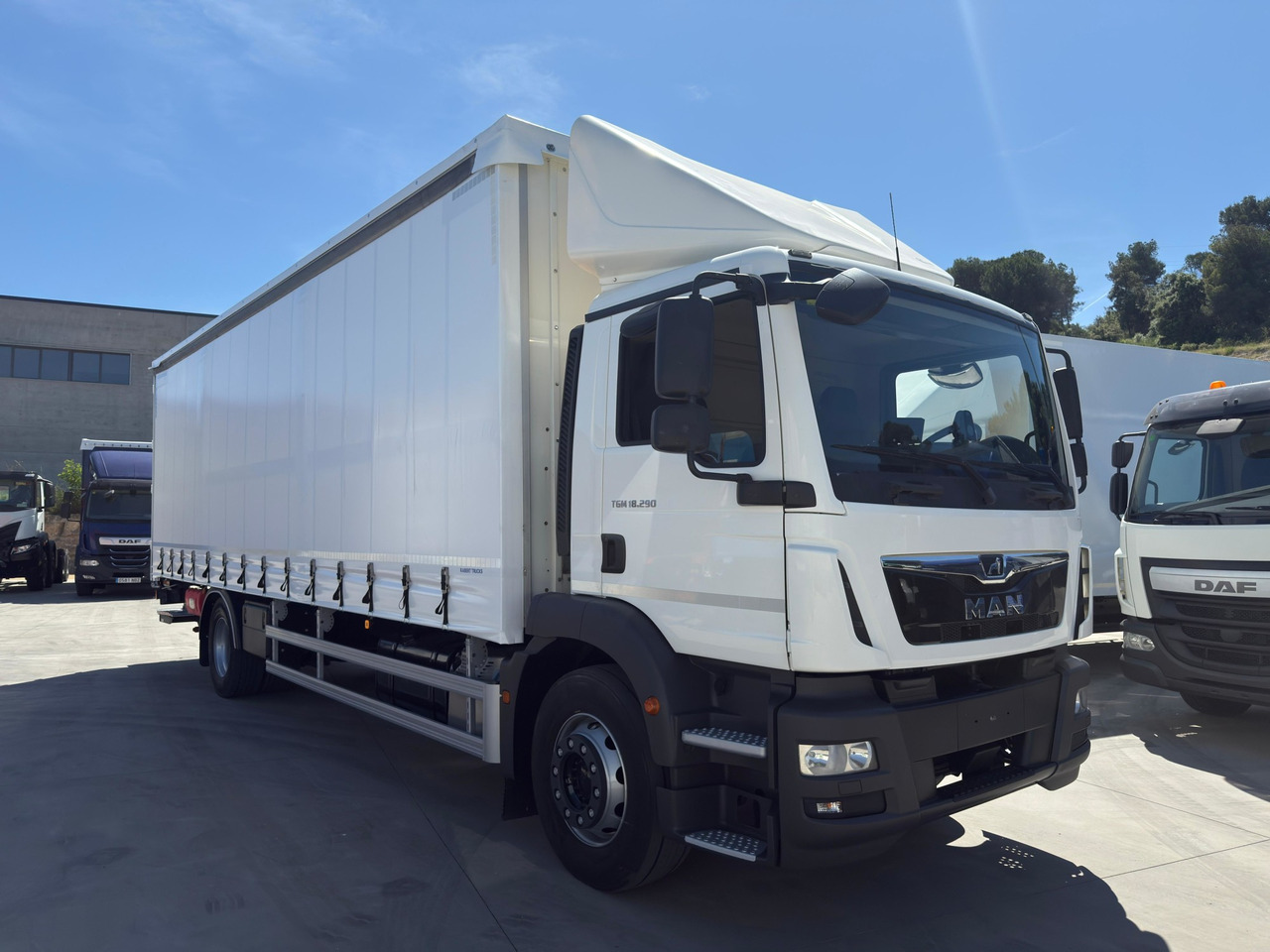 MAN 18.290 BL TGM E6 (Tauliner) - Φορτηγό μουσαμάς: φωτογραφία 2 MAN 18.290 BL TGM E6 (Tauliner) - Φορτηγό μουσαμάς: φωτογραφία 2
