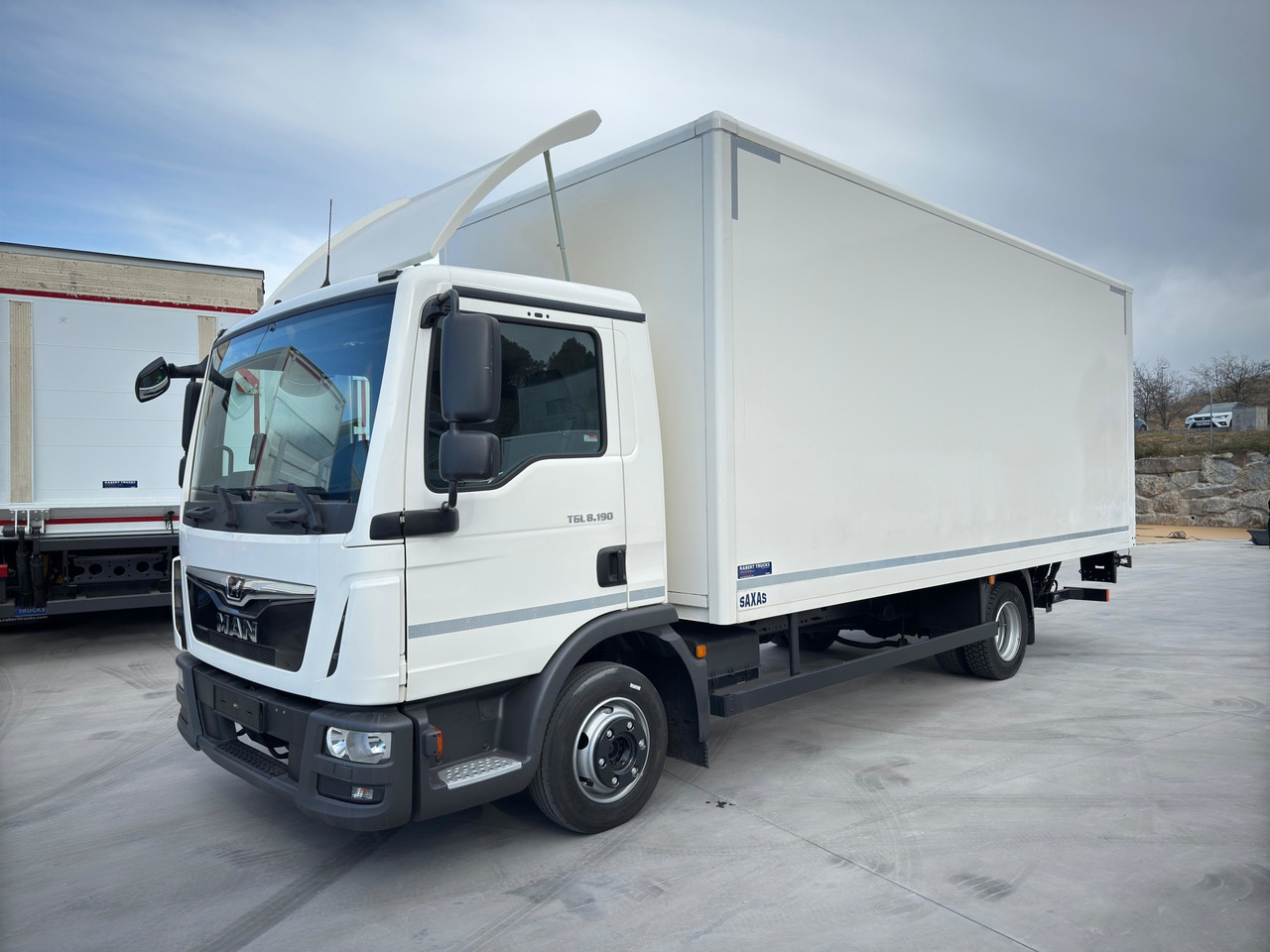 MAN 8.190 TGL E6 (VAN) - Φορτηγό κόφα: φωτογραφία 1 MAN 8.190 TGL E6 (VAN) - Φορτηγό κόφα: φωτογραφία 1