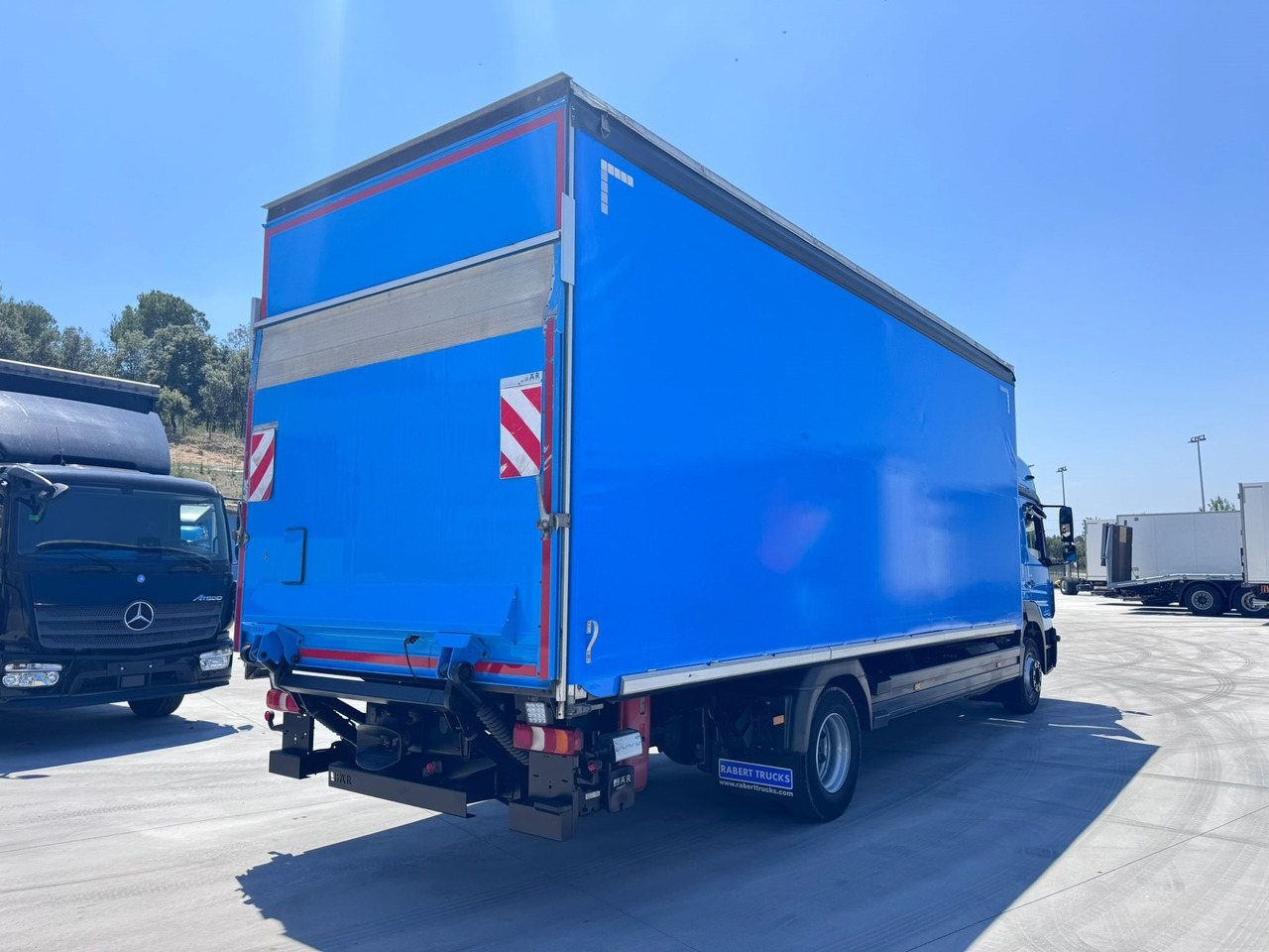 MERCEDES BENZ 13.30L Atego E6 (Tauliner) - Φορτηγό μουσαμάς: φωτογραφία 5 MERCEDES BENZ 13.30L Atego E6 (Tauliner) - Φορτηγό μουσαμάς: φωτογραφία 5