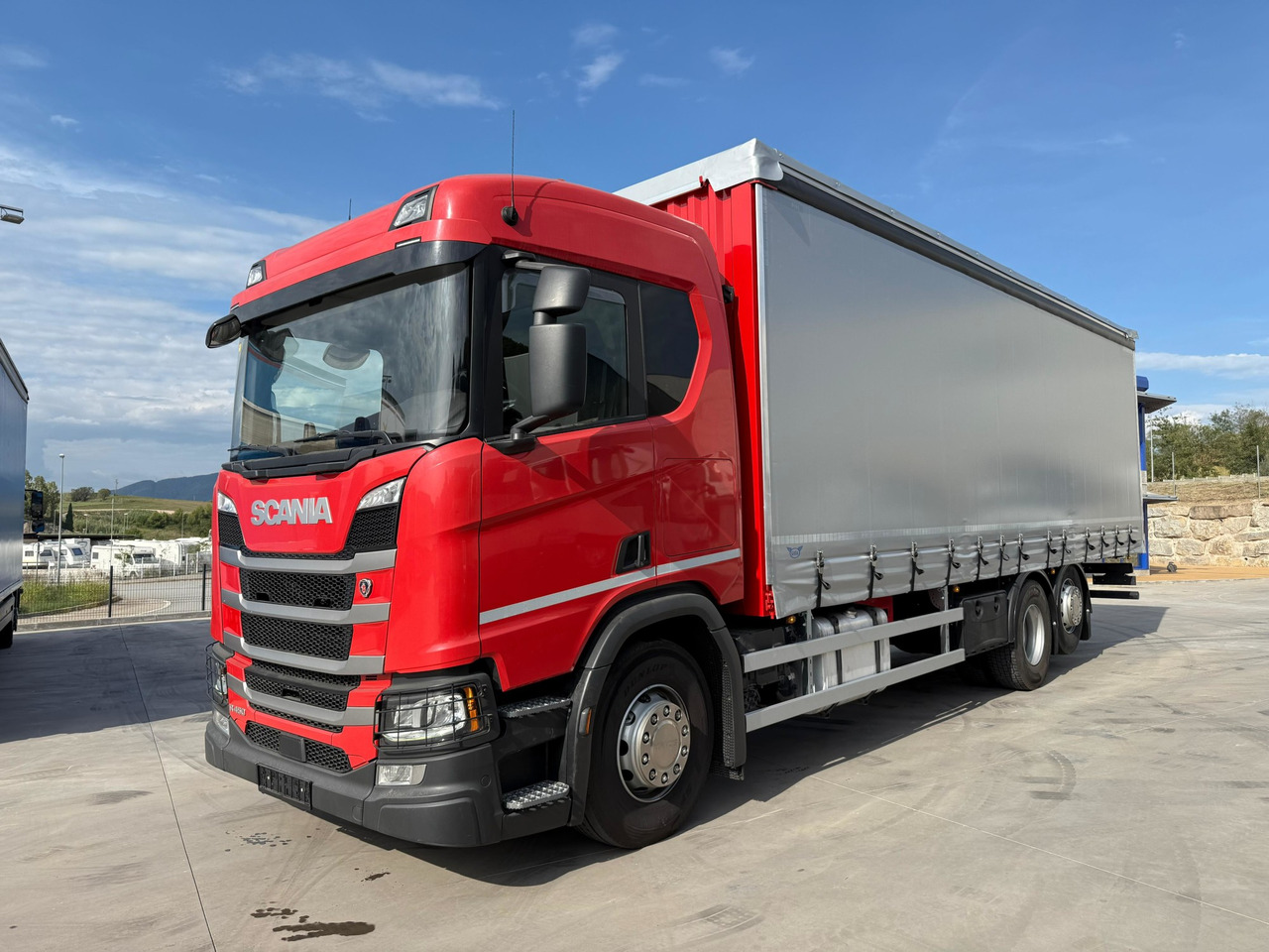 SCANIA R450 E6 (Tauliner) - Φορτηγό μουσαμάς: φωτογραφία 1 SCANIA R450 E6 (Tauliner) - Φορτηγό μουσαμάς: φωτογραφία 1
