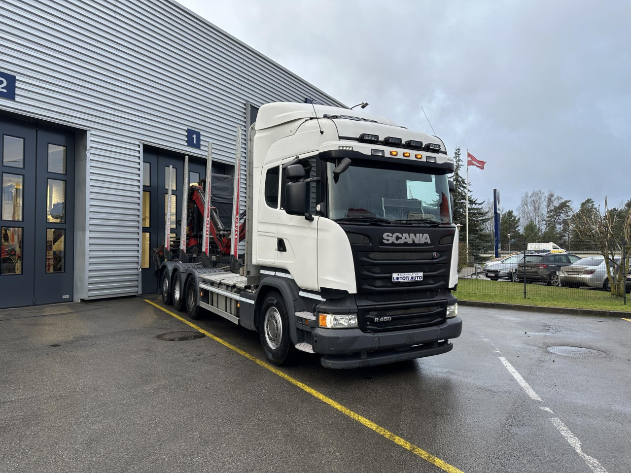 SCANIA R 450 LB8x4*4HNB - Φορτηγό σασί: φωτογραφία 1 SCANIA R 450 LB8x4*4HNB - Φορτηγό σασί: φωτογραφία 1