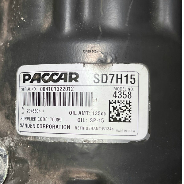 DAF 2020 - Κομπρεσέρ A/C: φωτογραφία 2 DAF 2020 - Κομπρεσέρ A/C: φωτογραφία 2