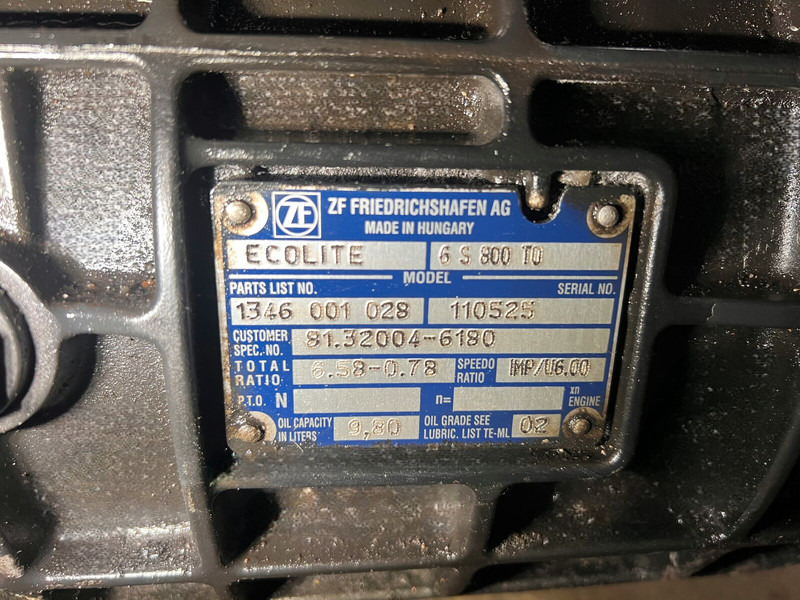 MAN Ecolite - Κιβώτιο ταχυτήτων: φωτογραφία 4 MAN Ecolite - Κιβώτιο ταχυτήτων: φωτογραφία 4