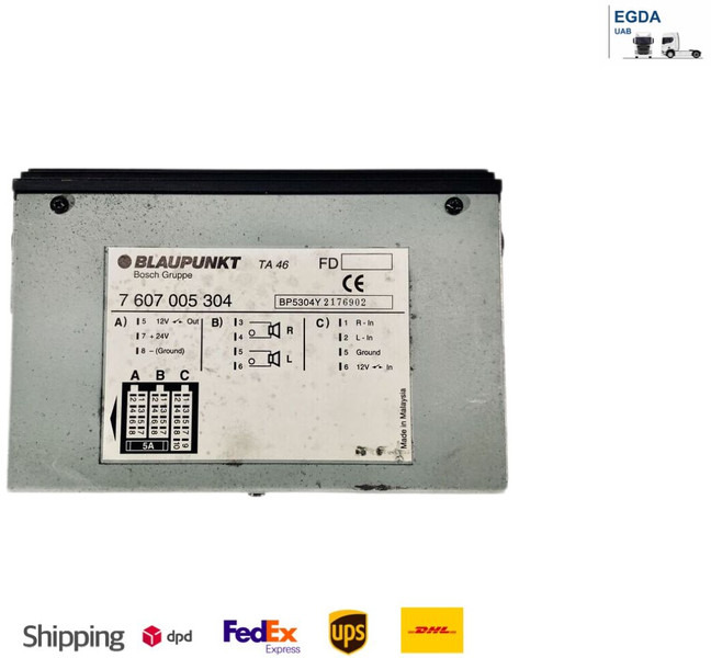 MAN TG 42 BLAUPUNKT - Ηλεκτρονική μονάδα ελέγχου: φωτογραφία 1 MAN TG 42 BLAUPUNKT - Ηλεκτρονική μονάδα ελέγχου: φωτογραφία 1