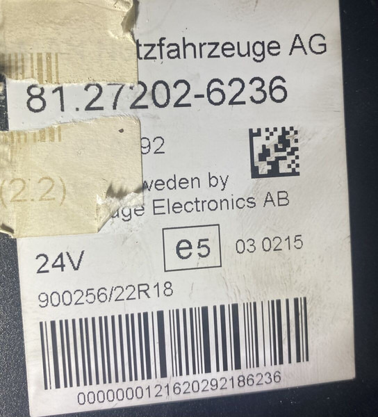 MAN  - Ταμπλό αυτοκινήτου: φωτογραφία 3 MAN  - Ταμπλό αυτοκινήτου: φωτογραφία 3