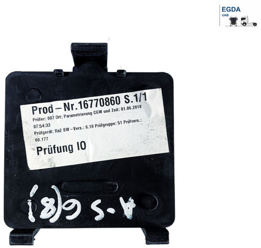 Mercedes-Benz ACTROS - Ηλεκτρονική μονάδα ελέγχου: φωτογραφία 1 Mercedes-Benz ACTROS - Ηλεκτρονική μονάδα ελέγχου: φωτογραφία 1