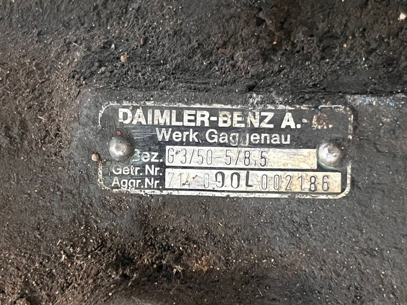 Mercedes-Benz G3/50-5/8,5 - Κιβώτιο ταχυτήτων: φωτογραφία 5 Mercedes-Benz G3/50-5/8,5 - Κιβώτιο ταχυτήτων: φωτογραφία 5