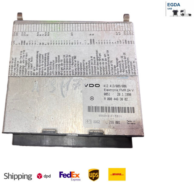 Mercedes-Benz VDO A0004463802 - Ηλεκτρονική μονάδα ελέγχου: φωτογραφία 1 Mercedes-Benz VDO A0004463802 - Ηλεκτρονική μονάδα ελέγχου: φωτογραφία 1