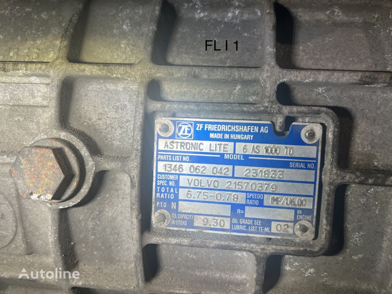 Volvo ASTRONIC LITE 6.75-0.78 - Κιβώτιο ταχυτήτων: φωτογραφία 5 Volvo ASTRONIC LITE 6.75-0.78 - Κιβώτιο ταχυτήτων: φωτογραφία 5