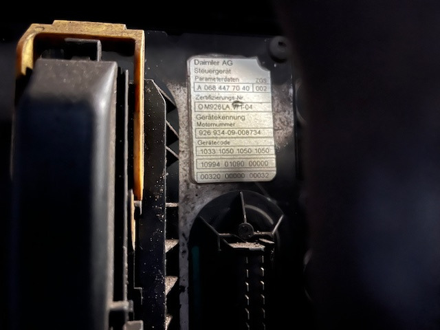 MERCEDES-BENZ OM 926 LA EURO 5 - Κινητήρας για Φορτηγό: φωτογραφία 1 MERCEDES-BENZ OM 926 LA EURO 5 - Κινητήρας για Φορτηγό: φωτογραφία 1