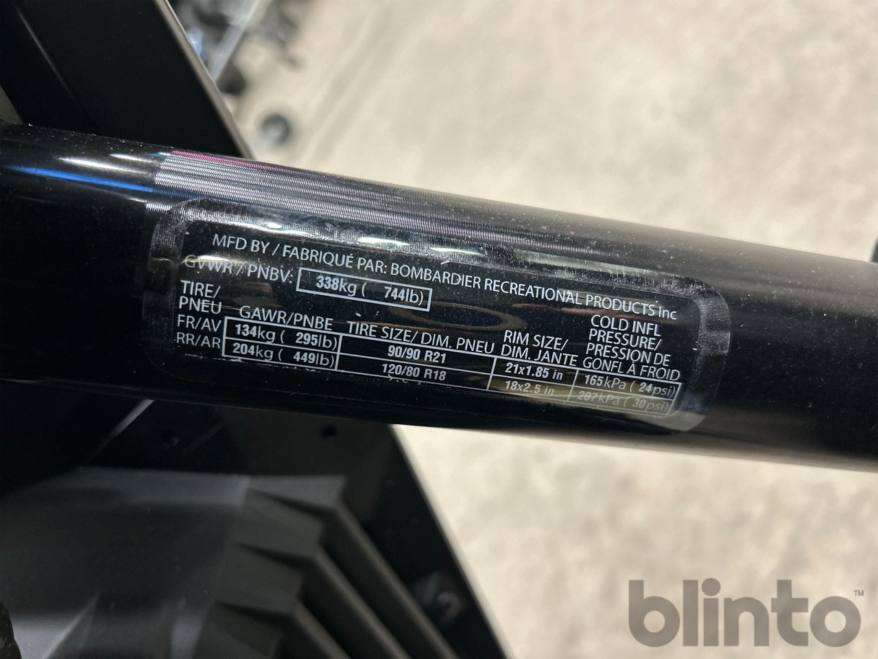 Μοτοσικλέτα BRP: φωτογραφία 12