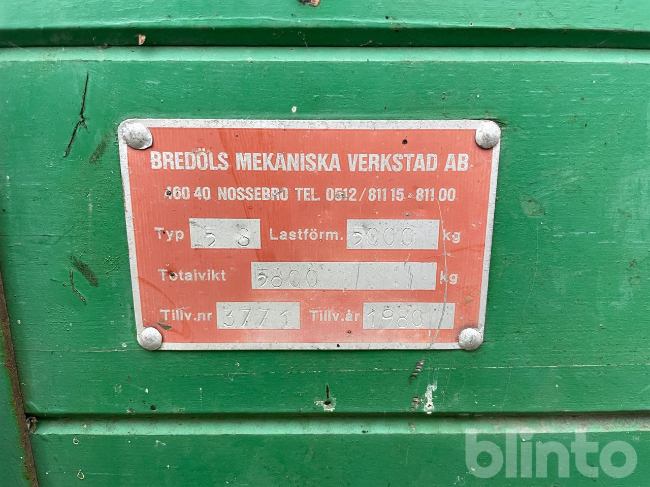 Bredöls 5 S - Ρυμούλκα ανατρεπόμενο: φωτογραφία 4 Bredöls 5 S - Ρυμούλκα ανατρεπόμενο: φωτογραφία 4