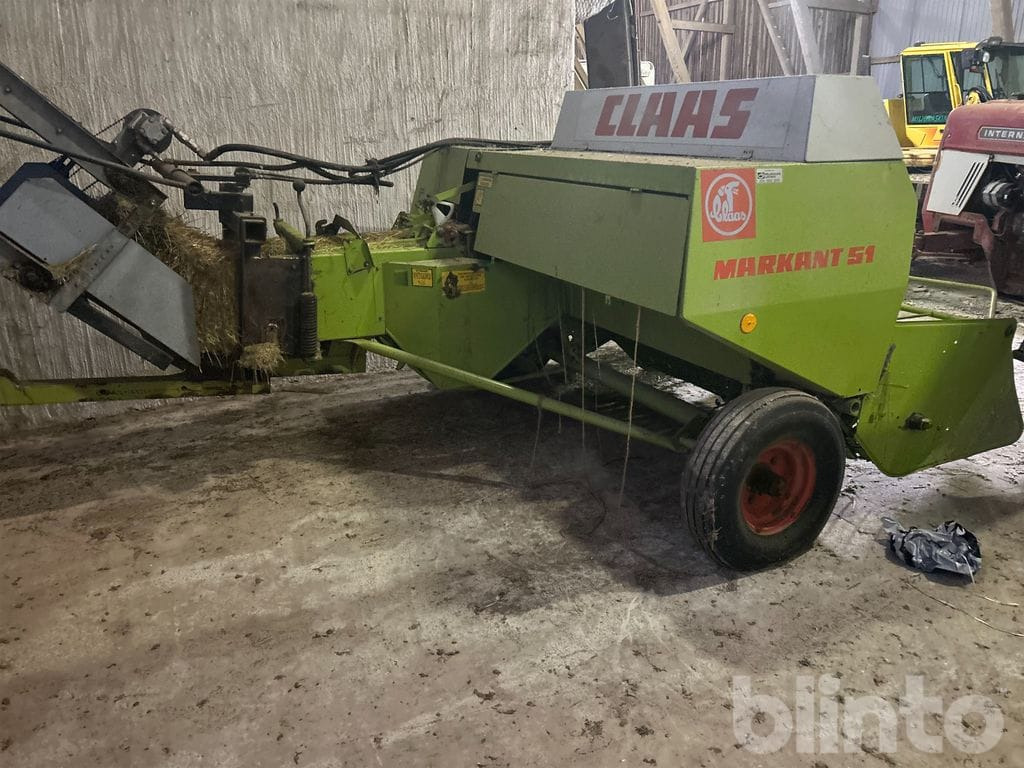 Claas Markant 51 - Χορτοδετική μηχανή στρόγγυλης μπάλας: φωτογραφία 2 Claas Markant 51 - Χορτοδετική μηχανή στρόγγυλης μπάλας: φωτογραφία 2