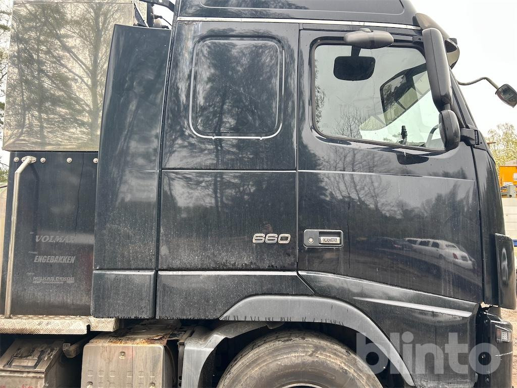 Τράκτορας Dragbil / VOLVO FH16 660 med 5:e axel och maskinsläp / Säljes som ekipage: φωτογραφία 18