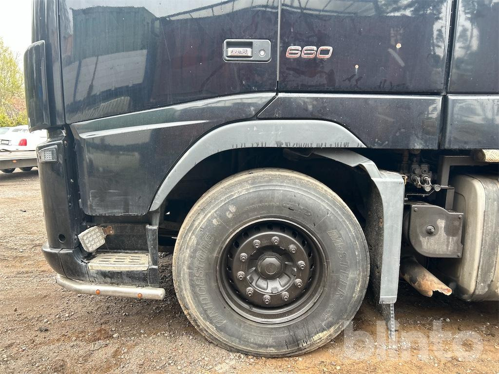 Τράκτορας Dragbil / VOLVO FH16 660 med 5:e axel och maskinsläp / Säljes som ekipage: φωτογραφία 37