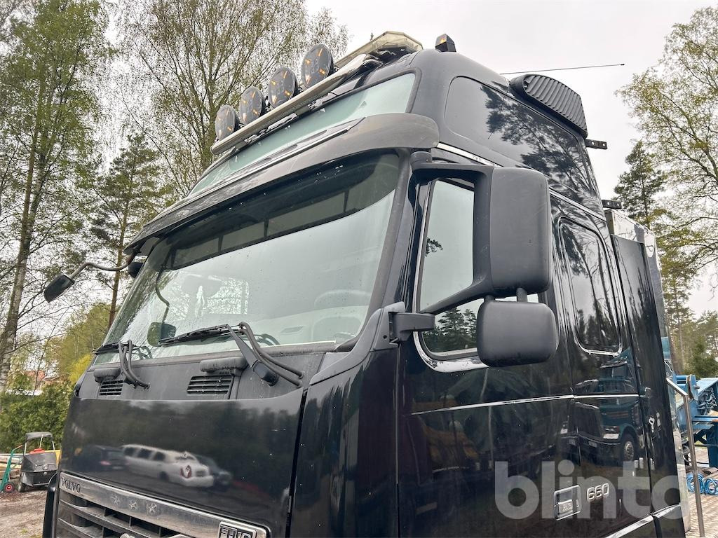Τράκτορας Dragbil / VOLVO FH16 660 med 5:e axel och maskinsläp / Säljes som ekipage: φωτογραφία 8
