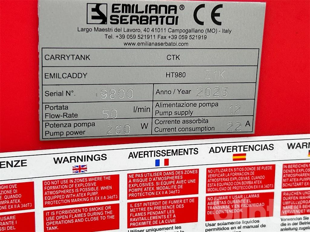 Emiliana Serbatoi H980 Z1K (2023) - Δεξαμενή αποθήκευσης: φωτογραφία 5 Emiliana Serbatoi H980 Z1K (2023) - Δεξαμενή αποθήκευσης: φωτογραφία 5