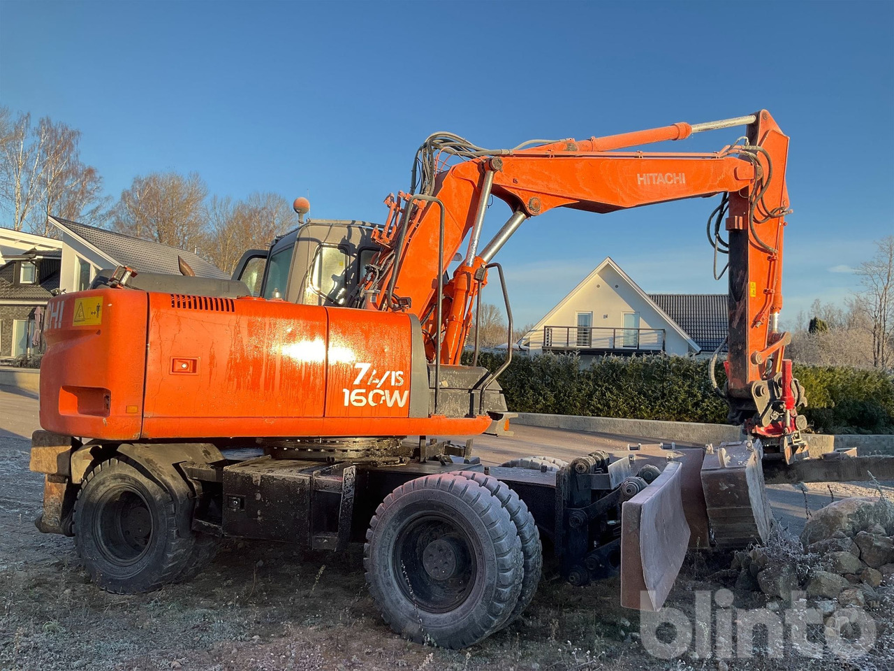 Hitachi ZX160W - Τροχοφόρος εκσκαφέας: φωτογραφία 5 Hitachi ZX160W - Τροχοφόρος εκσκαφέας: φωτογραφία 5