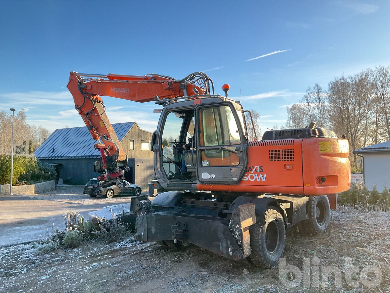 Hitachi ZX160W - Τροχοφόρος εκσκαφέας: φωτογραφία 2 Hitachi ZX160W - Τροχοφόρος εκσκαφέας: φωτογραφία 2