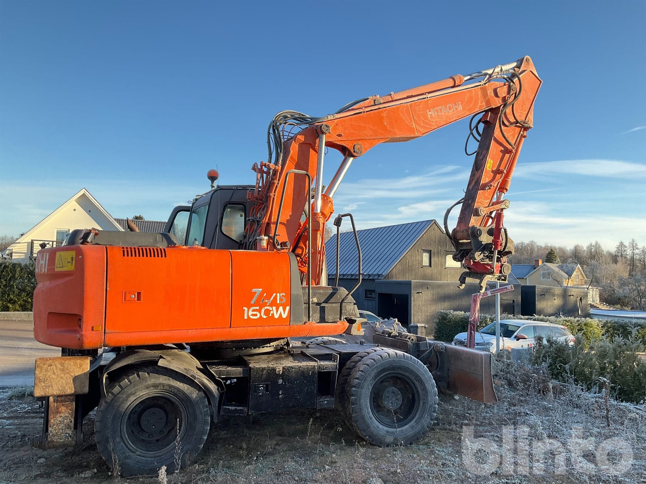 Hitachi ZX160W - Τροχοφόρος εκσκαφέας: φωτογραφία 3 Hitachi ZX160W - Τροχοφόρος εκσκαφέας: φωτογραφία 3