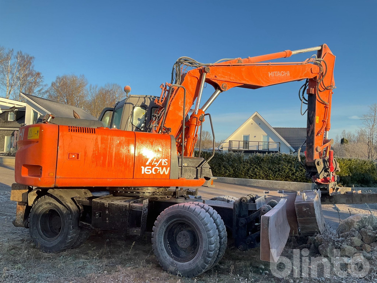 Hitachi ZX160W - Τροχοφόρος εκσκαφέας: φωτογραφία 1 Hitachi ZX160W - Τροχοφόρος εκσκαφέας: φωτογραφία 1