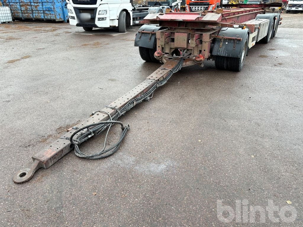 ISTRAIL PKW 186 - Ρυμούλκα μεταφοράς εμπορευματοκιβωτίων/ Κινητό αμάξωμα: φωτογραφία 2 ISTRAIL PKW 186 - Ρυμούλκα μεταφοράς εμπορευματοκιβωτίων/ Κινητό αμάξωμα: φωτογραφία 2