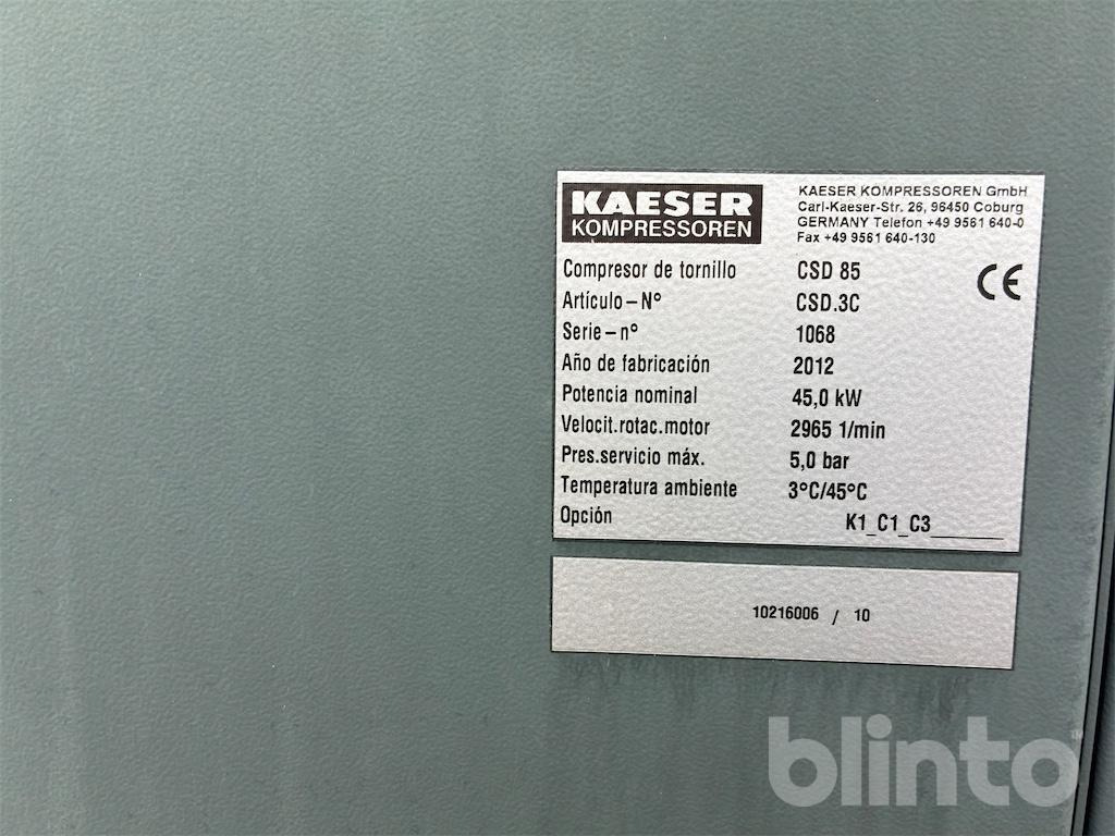 Kaeser CSD 85 - Αεροσυμπιεστής: φωτογραφία 5 Kaeser CSD 85 - Αεροσυμπιεστής: φωτογραφία 5
