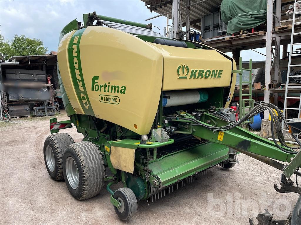 Krone V1800 (2013) - Χορτοδετική μηχανή στρόγγυλης μπάλας: φωτογραφία 2 Krone V1800 (2013) - Χορτοδετική μηχανή στρόγγυλης μπάλας: φωτογραφία 2