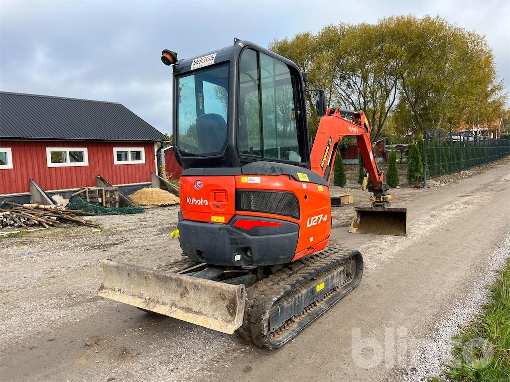 Kubota U27-4 minigrävare - Μίνι εκσκαφέας: φωτογραφία 5 Kubota U27-4 minigrävare - Μίνι εκσκαφέας: φωτογραφία 5