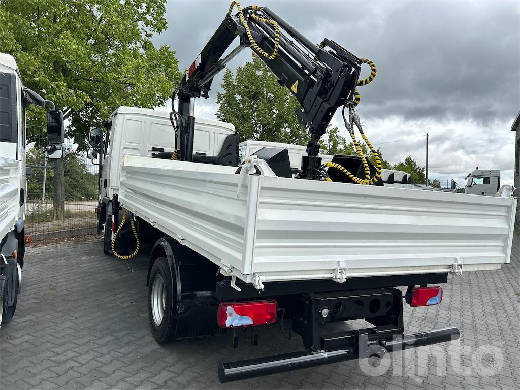 MAN TGL 8.150, Dreiseitenkipper mit Hiab Kran 060.3 (2016) - Φορτηγό ανατρεπόμενο, Φορτηγό με γερανό: φωτογραφία 3 MAN TGL 8.150, Dreiseitenkipper mit Hiab Kran 060.3 (2016) - Φορτηγό ανατρεπόμενο, Φορτηγό με γερανό: φωτογραφία 3