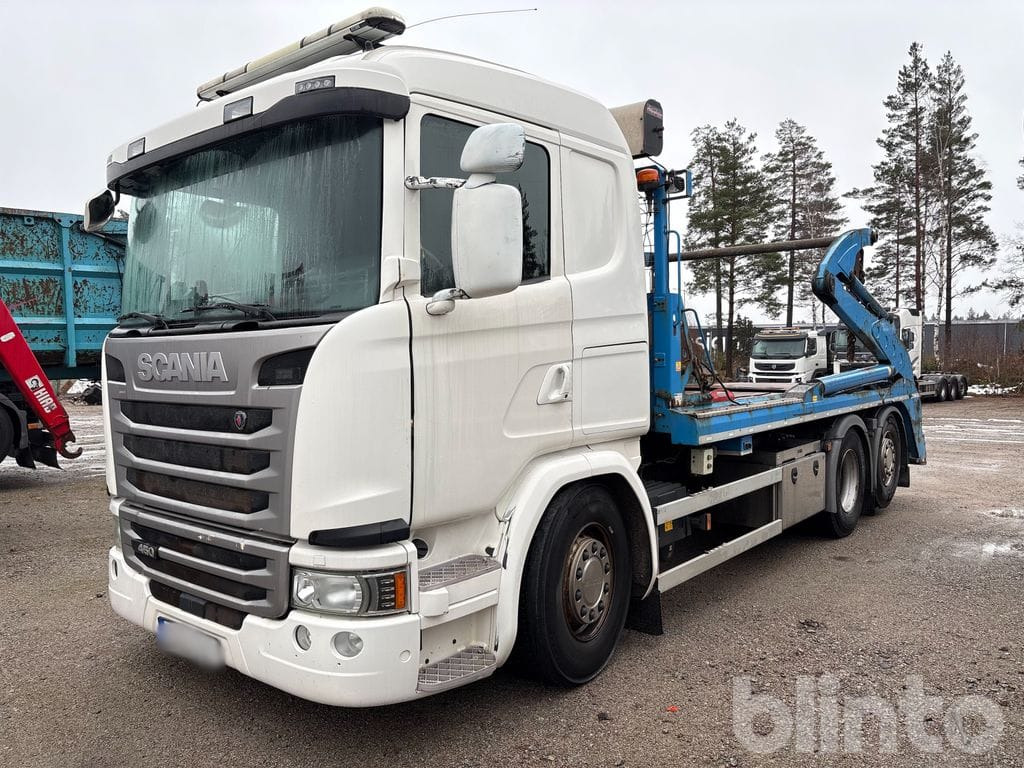 SCANIA G450LB6X2*4HNB - Φορτηγό καδοφόρος φορτωτής: φωτογραφία 1 SCANIA G450LB6X2*4HNB - Φορτηγό καδοφόρος φορτωτής: φωτογραφία 1