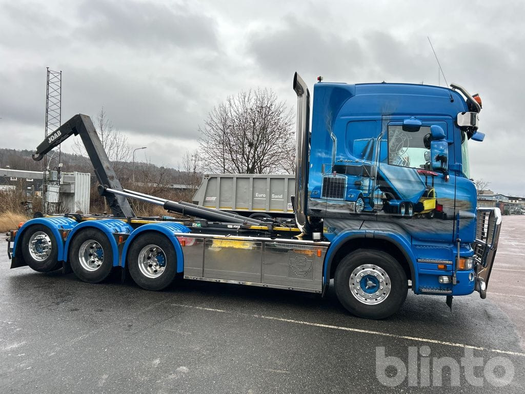 SCANIA R560LB 8X4*4 med JOAB 24T krok - Φορτηγό φόρτωσης γάντζου: φωτογραφία 2 SCANIA R560LB 8X4*4 med JOAB 24T krok - Φορτηγό φόρτωσης γάντζου: φωτογραφία 2