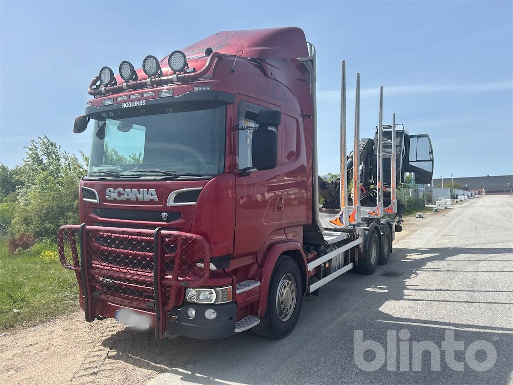 SCANIA R580 - Jonsered 1080 79R - Φορτηγό ξυλείας, Φορτηγό με γερανό: φωτογραφία 2 SCANIA R580 - Jonsered 1080 79R - Φορτηγό ξυλείας, Φορτηγό με γερανό: φωτογραφία 2