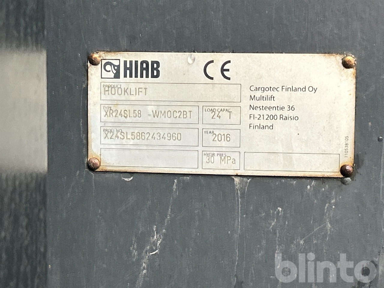 Φορτηγό φόρτωσης γάντζου SCANIA: φωτογραφία 19