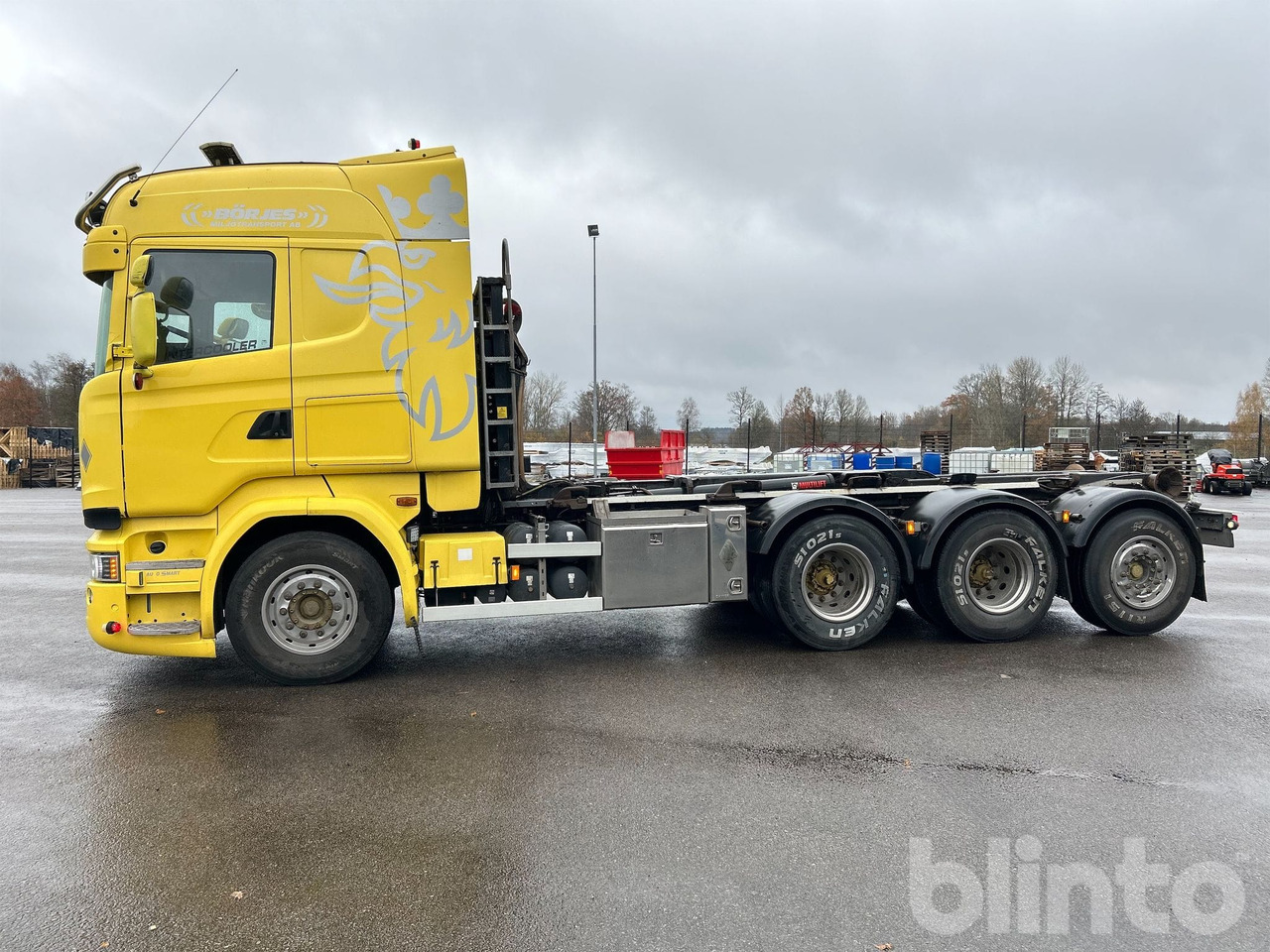 Φορτηγό φόρτωσης γάντζου SCANIA: φωτογραφία 7