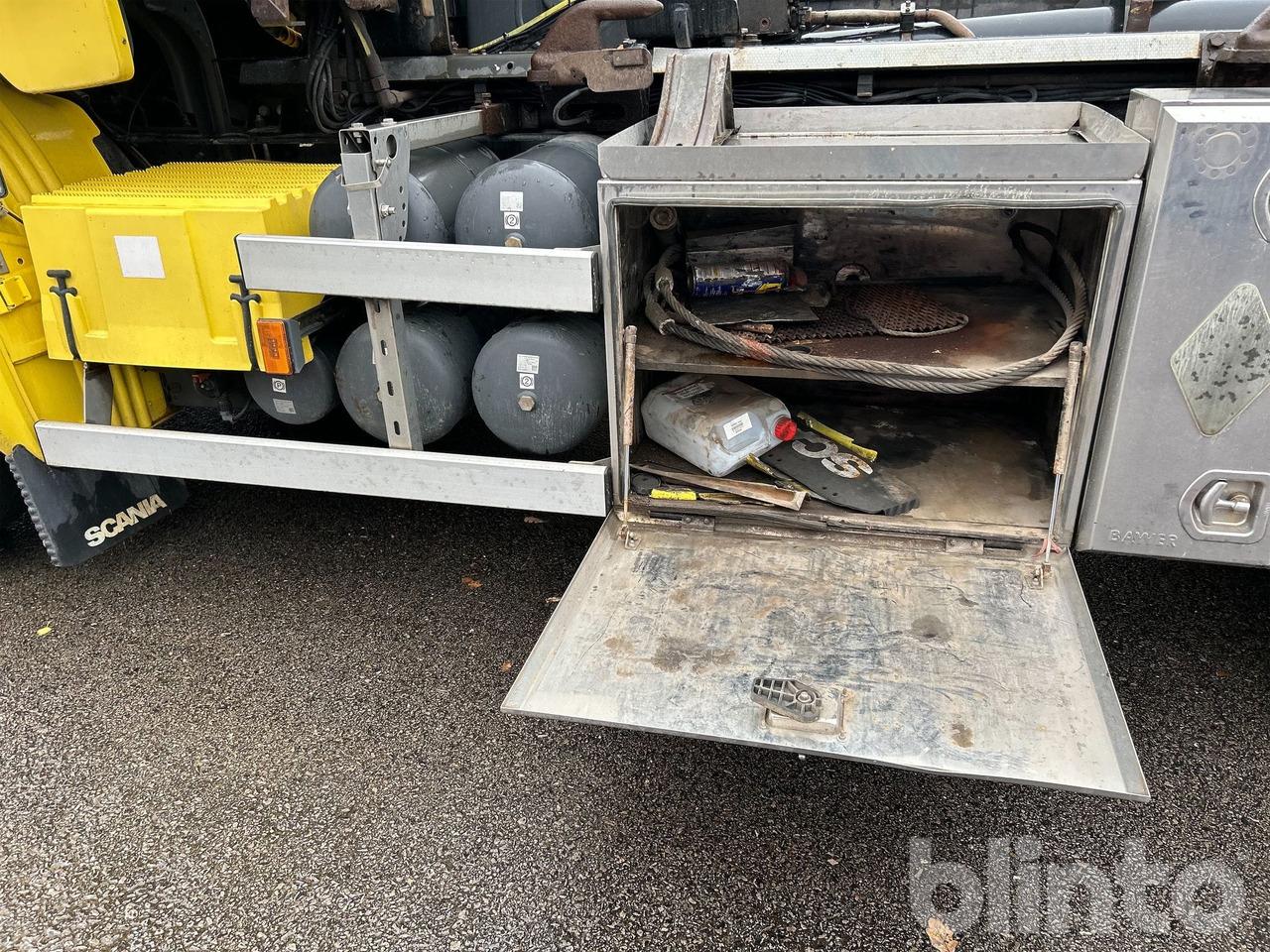 Φορτηγό φόρτωσης γάντζου SCANIA: φωτογραφία 17