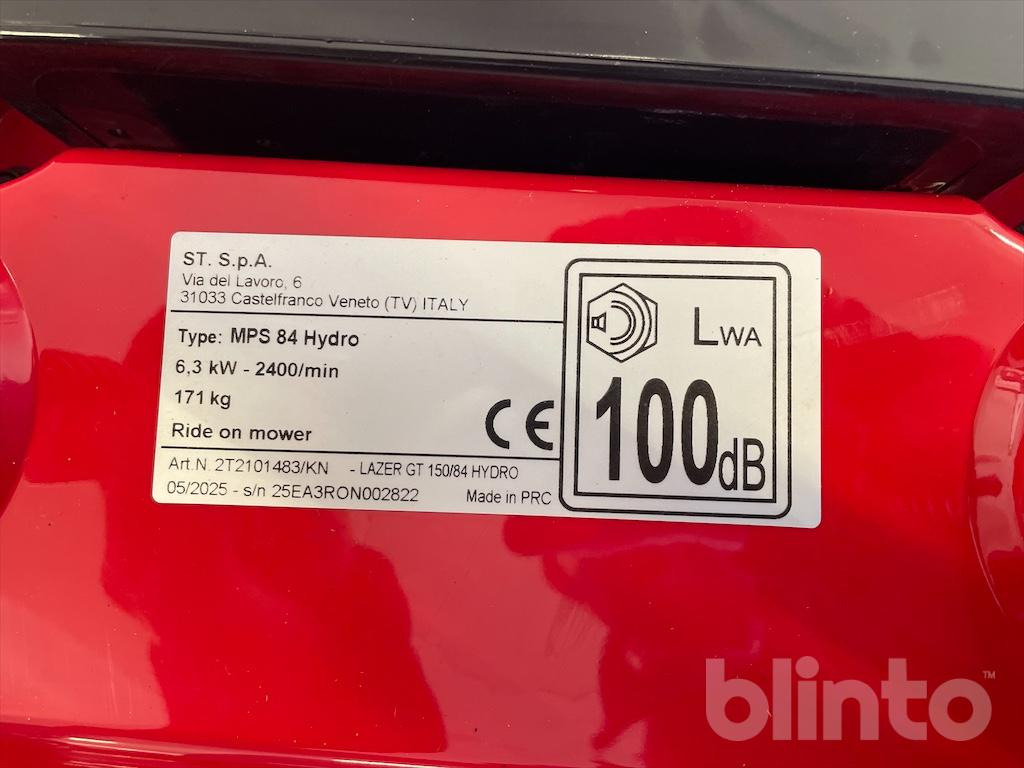 STIGA MPS 84 Hydro (2025) - Χλοοκοπτικό: φωτογραφία 5 STIGA MPS 84 Hydro (2025) - Χλοοκοπτικό: φωτογραφία 5