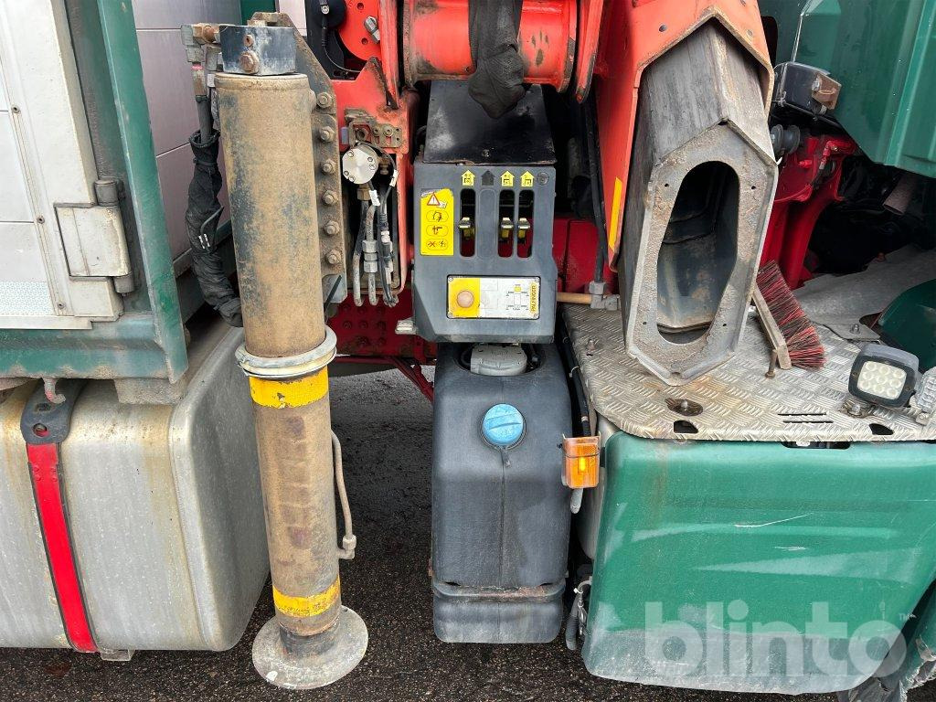 Φορτηγό με ανοιχτή καρότσα, Φορτηγό με γερανό Scania R450 6x2*4 Palfinger PK22002 EH: φωτογραφία 23