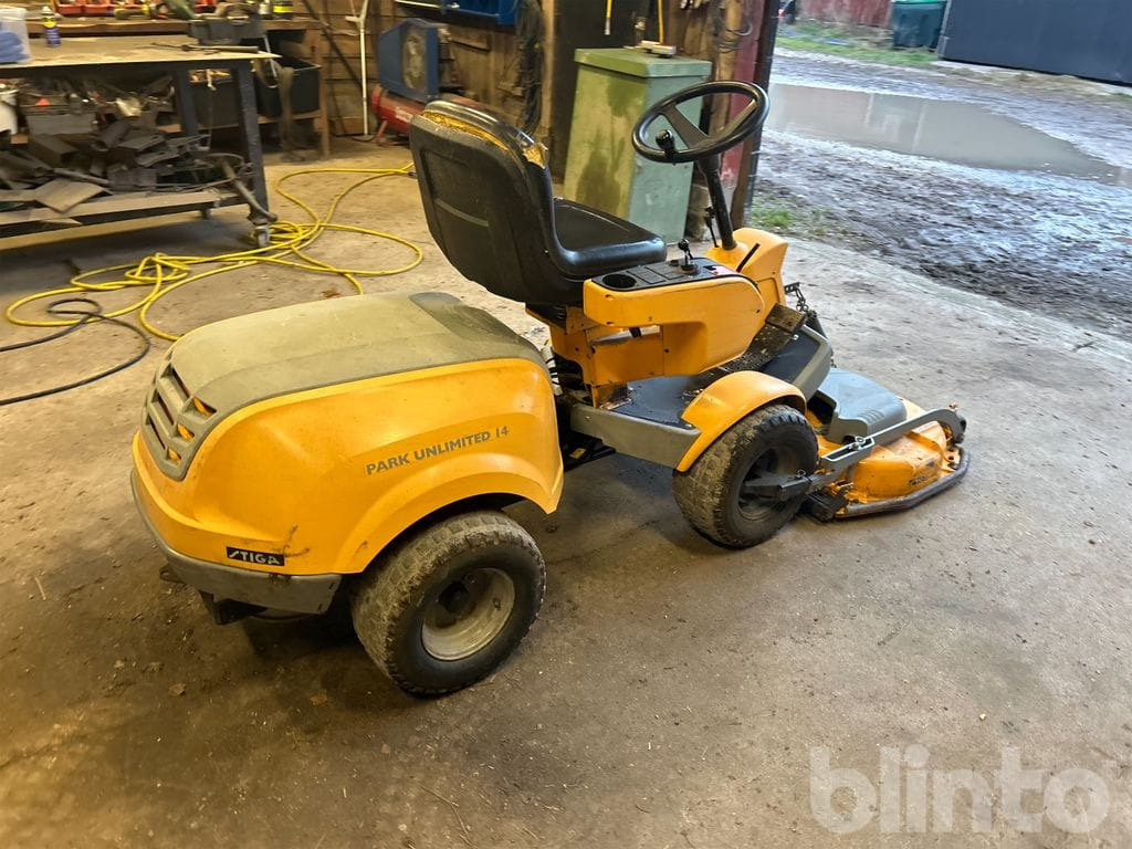 Stiga Park Unlimited 14 - Χλοοκοπτικό: φωτογραφία 2 Stiga Park Unlimited 14 - Χλοοκοπτικό: φωτογραφία 2