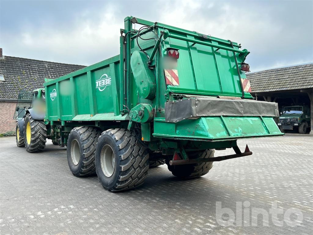 Tebbe HS220 mit Wechselrahmen (2004) - Κοπροδιανομέας: φωτογραφία 2 Tebbe HS220 mit Wechselrahmen (2004) - Κοπροδιανομέας: φωτογραφία 2